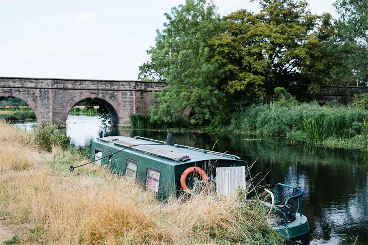 Millers Field Oundle barge